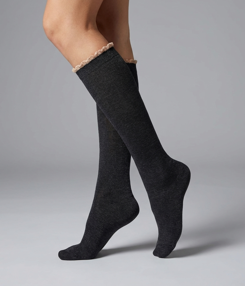 جوراب لمه ساق بلند برند Iam